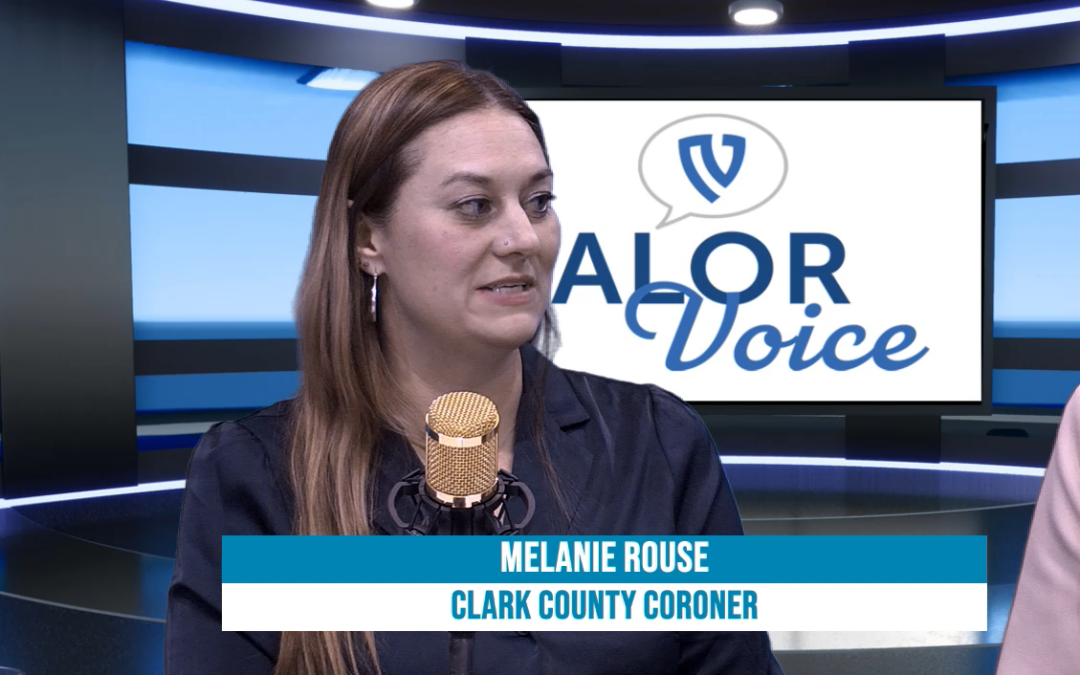 Valor Voice Episode 13, Melanie Rouse, Coroner for Clark County, Nevada