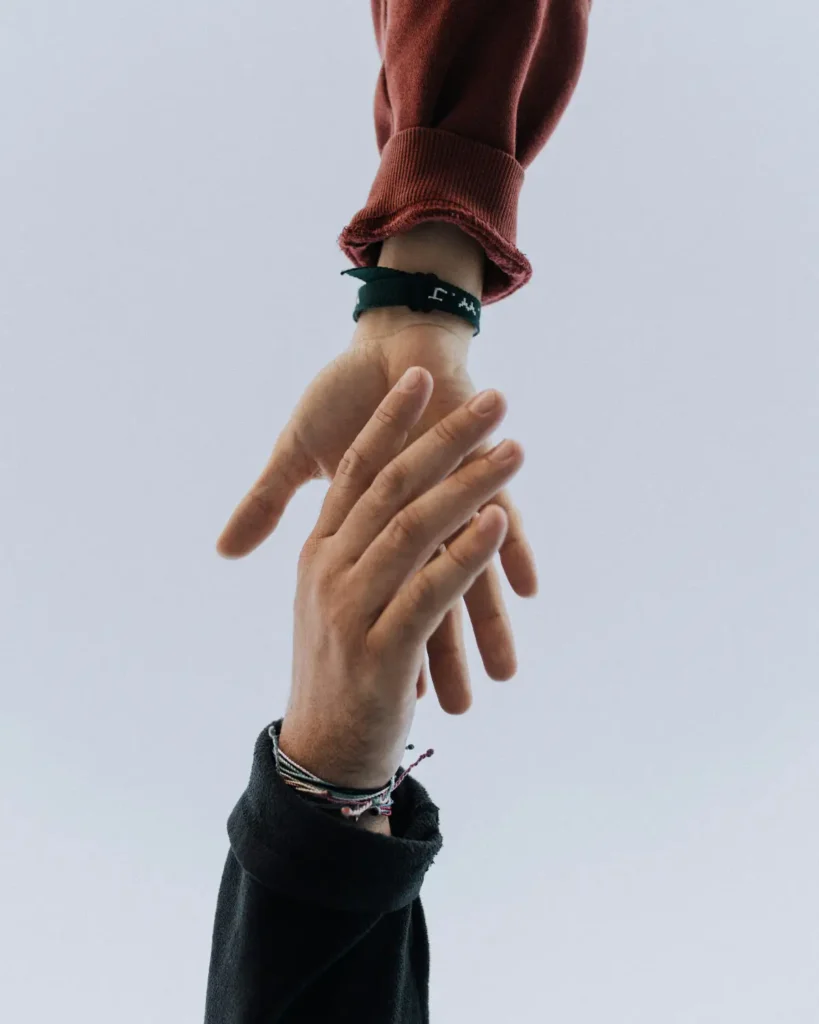 extending a helping hand